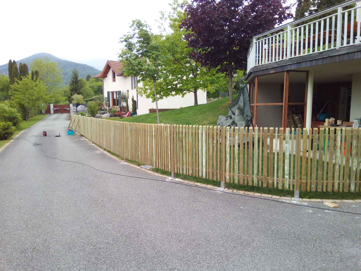 Cloture site red comp